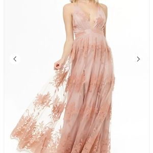 Forever 21 Velvet Lace Dress